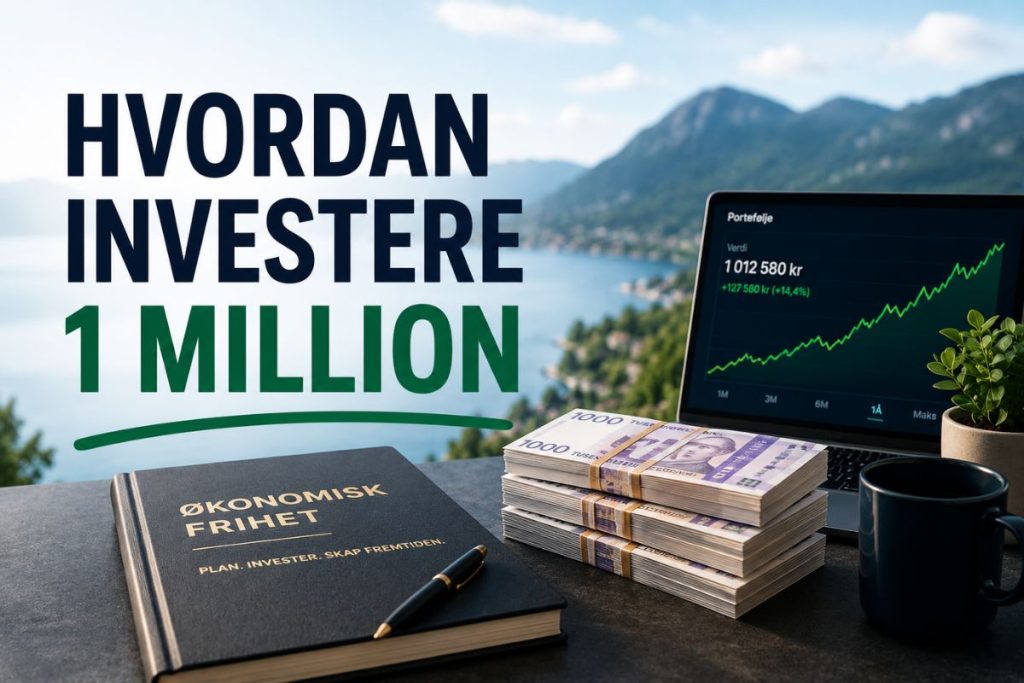 Hvordan investere 1 million