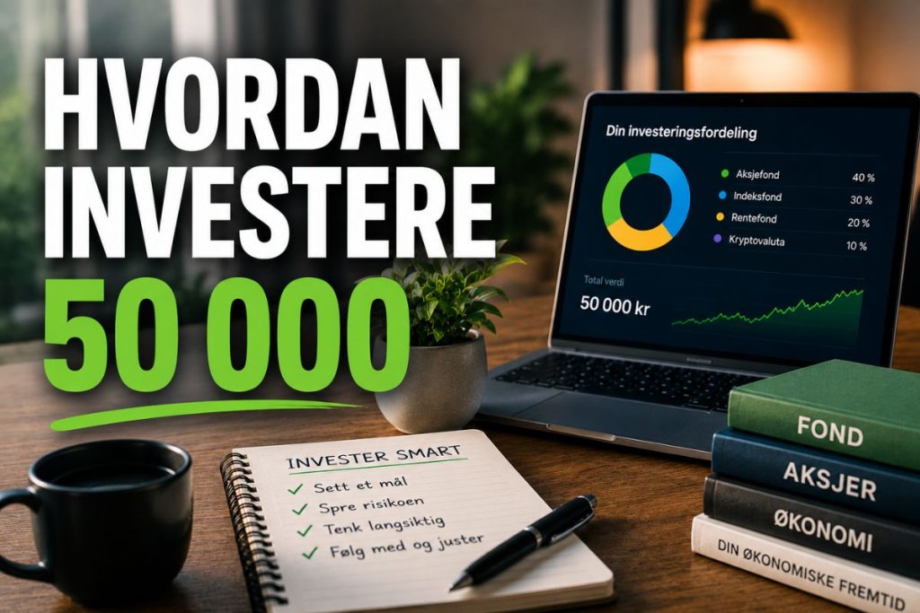 Hvordan investere 50000 kroner